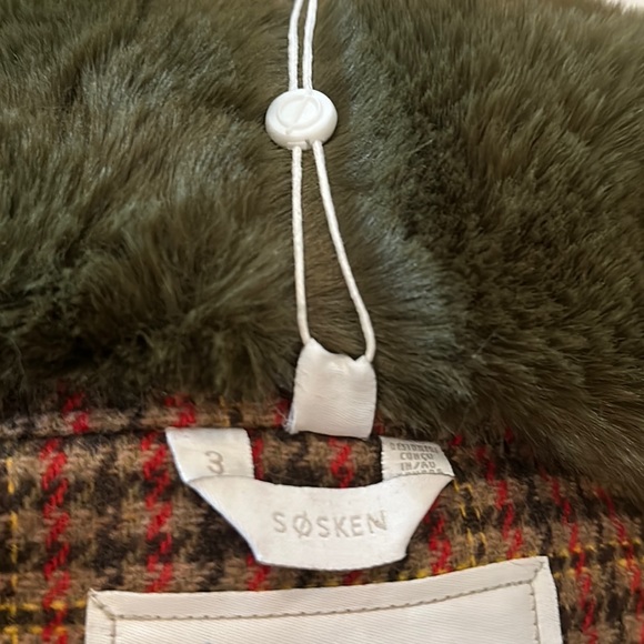 SOSKEN JADEN - HOUNDSTOOTH BOMBER JACKET - Picture 7 of 7